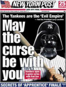 New York Post - Yankee cover